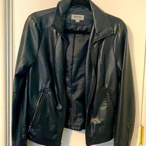 Faux leather Kenneth Cole moto jacket